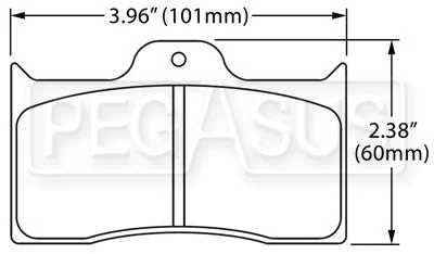 Hawk Performance HB540 Series Brake Pad