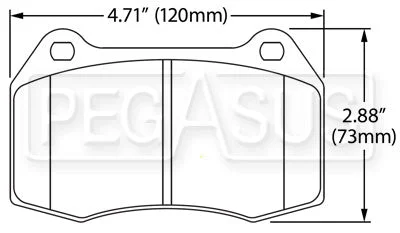 Hawk Performance HB545 Series Brake Pad