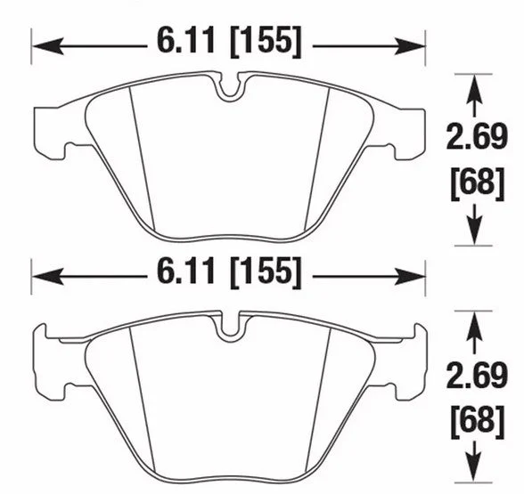 Hawk Performance HB551 Series Brake Pad
