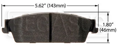 Hawk Performance HB568 Series Brake Pad