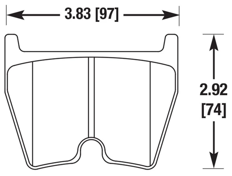 Hawk Performance HB609 Series Brake Pad