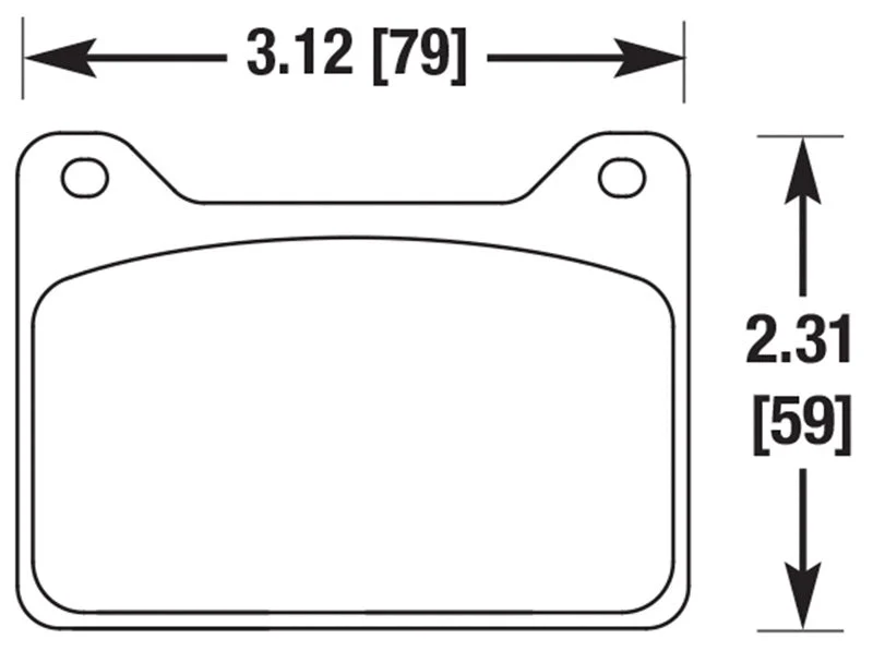 Hawk Performance HB611 Series Brake Pad