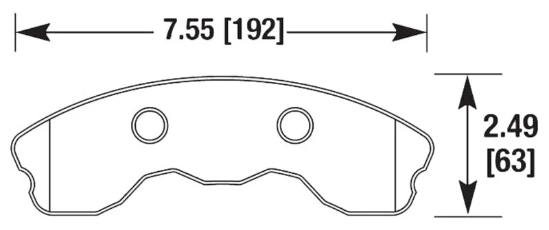 Hawk Performance HB658 Series Brake Pad