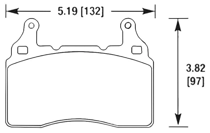 Hawk Performance HB726 Series Brake Pad