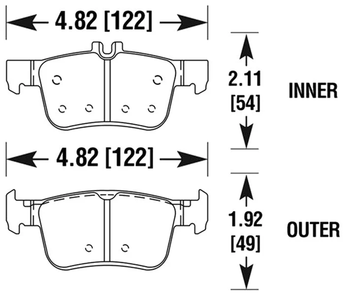 Hawk Performance HB900 Series Brake Pad