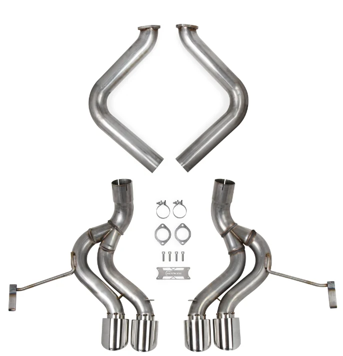 HOOKER BLACKHEART AXLE-BACK EXHAUST SYSTEM 1997-2004 C5 Corvette 5.7L