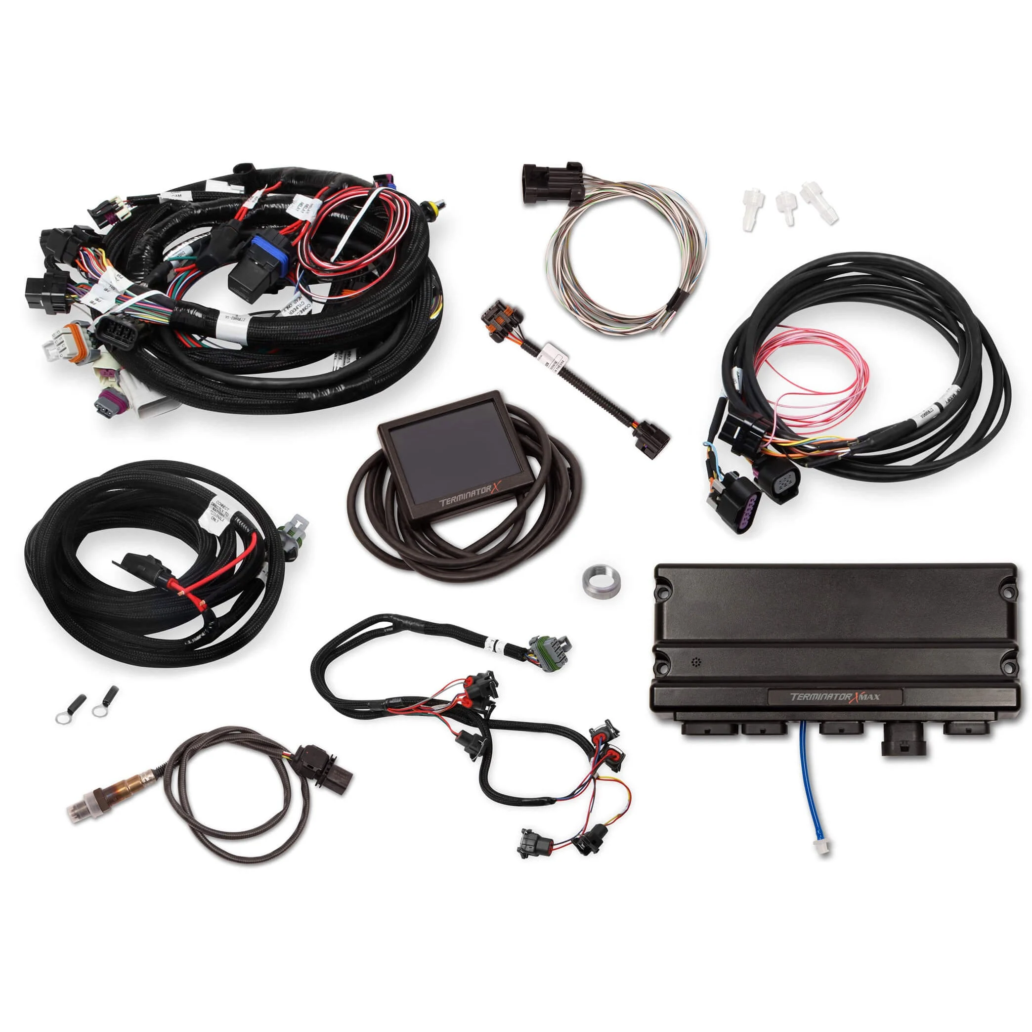 Holley 550-931 TERMINATOR X 58X/4X EV6 LS MPFI KIT WITH DBW THROTTLE BODY CONTROL