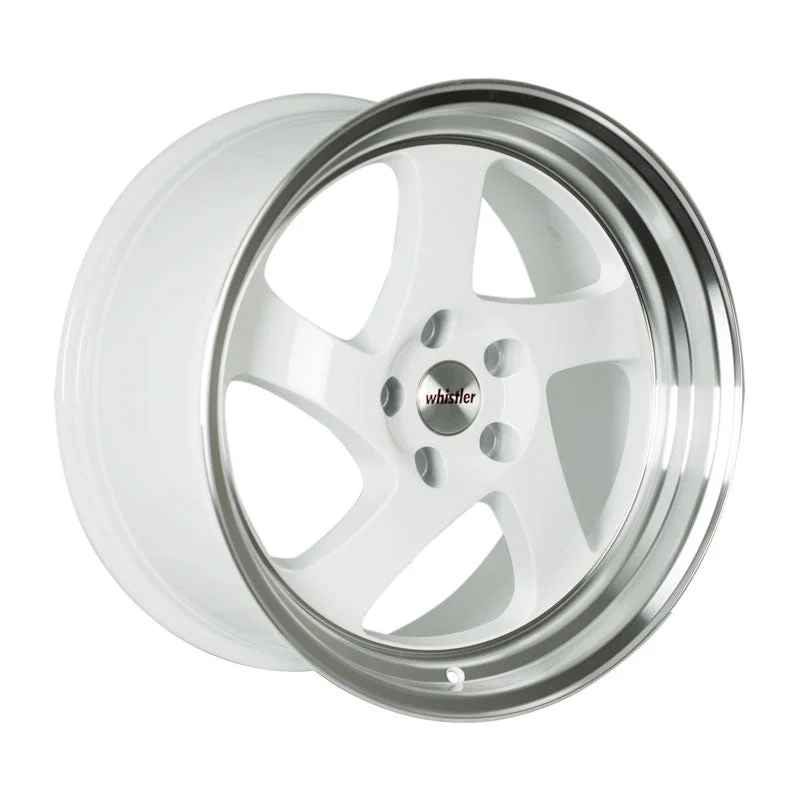KR1 White Machined Lip