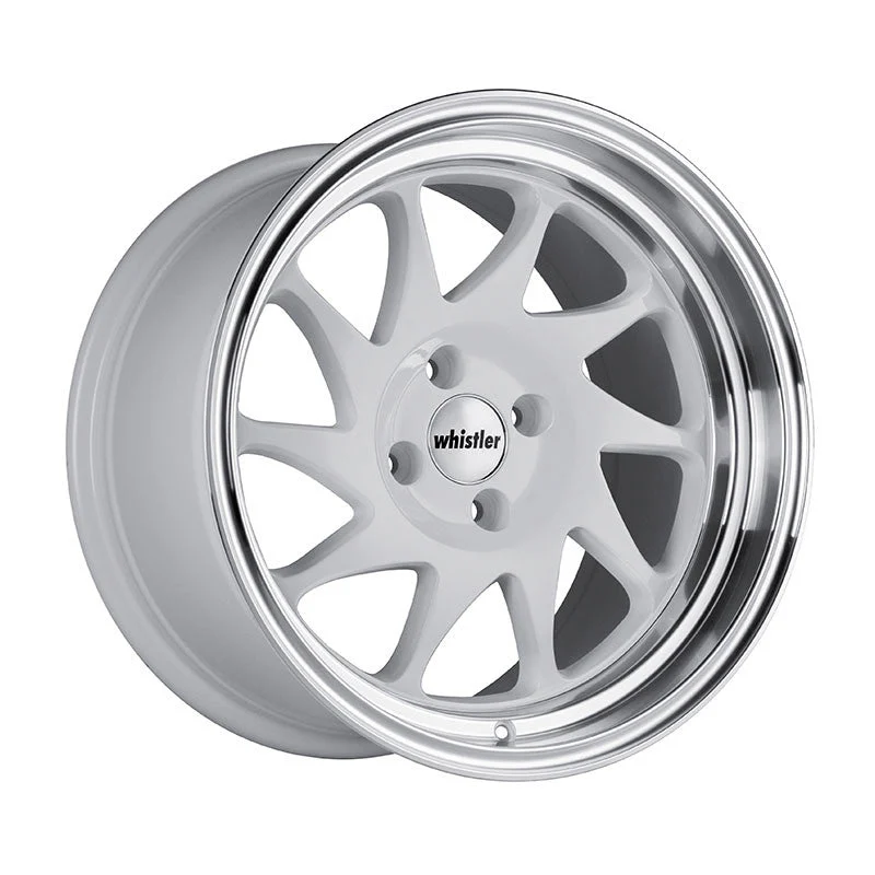 KR7 White/Machined Lip