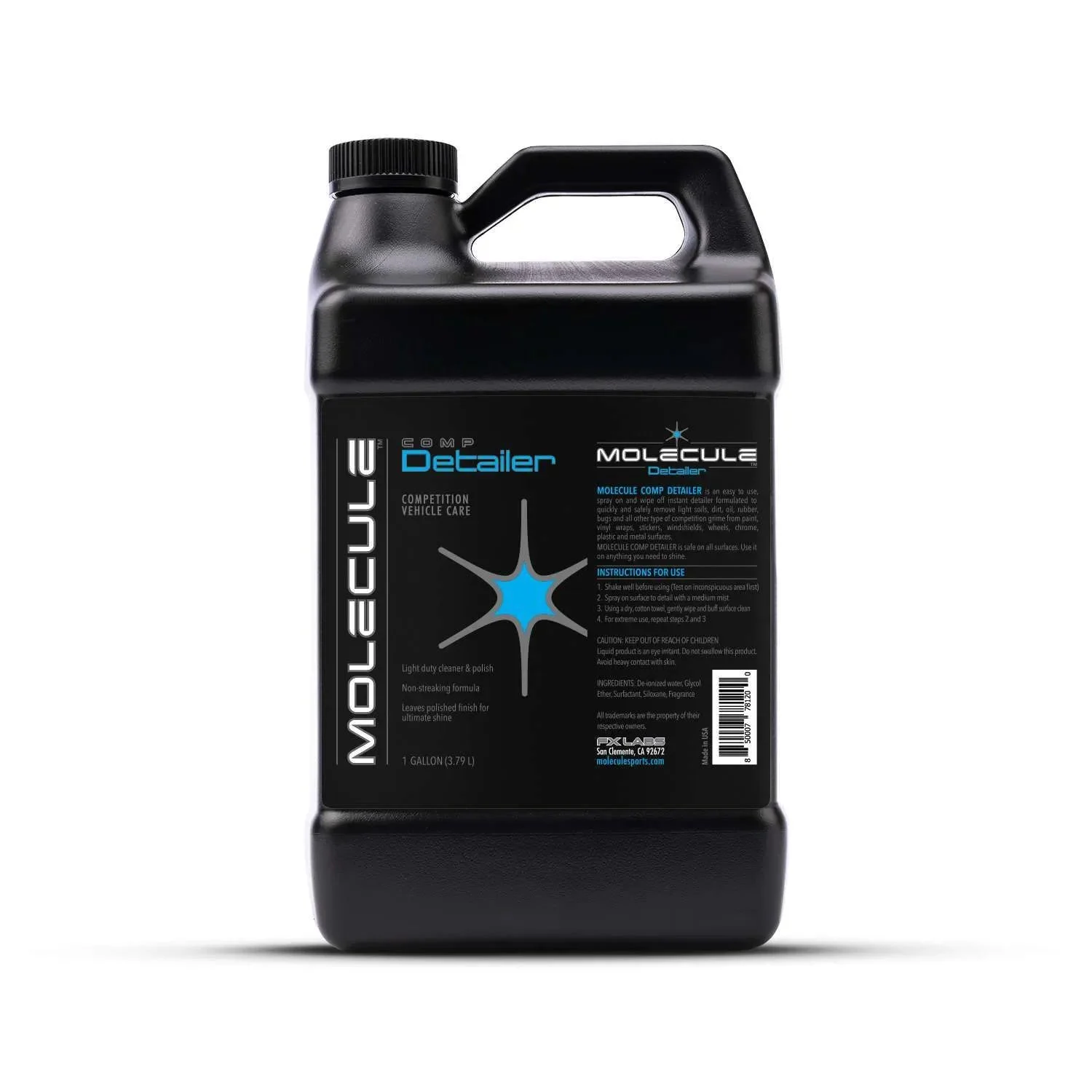 Molecule Race Car Detailing Spray (1 Gallon)