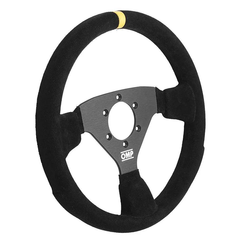 OMP 320 ALU Rally Steering Wheel | 320mm Suede Racing Wheel