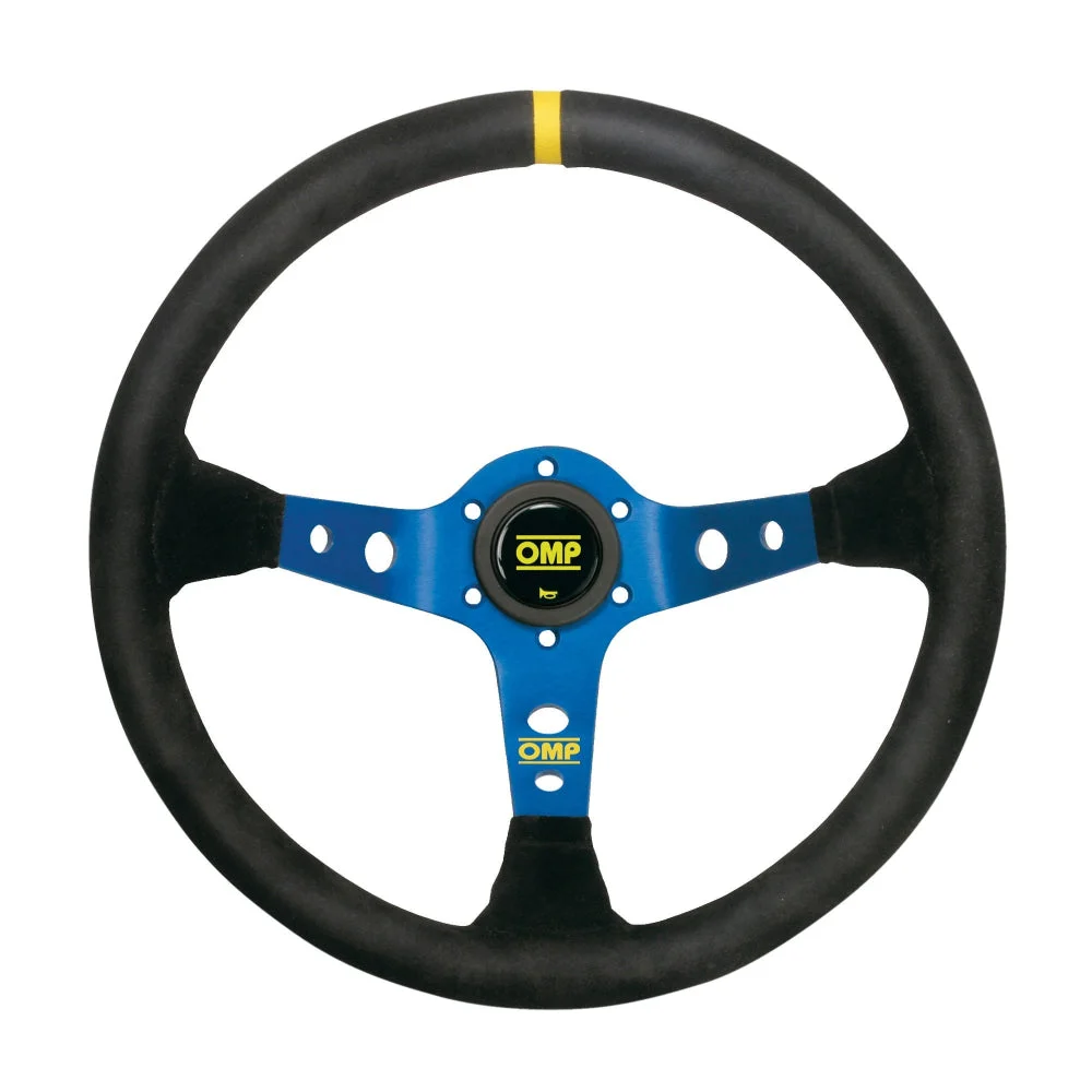 OMP Corsica Steering Wheel – 350mm Suede or Leather w/ 95mm Dish