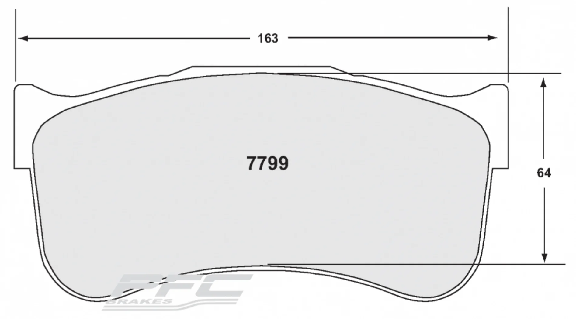 Performance Friction PFC Brake Pads 7799.xx.xx.44 (Front)