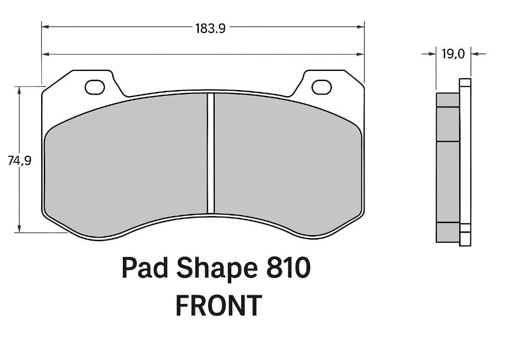 Girodisc GP-Series Pads GP35 No. 810 (Front)