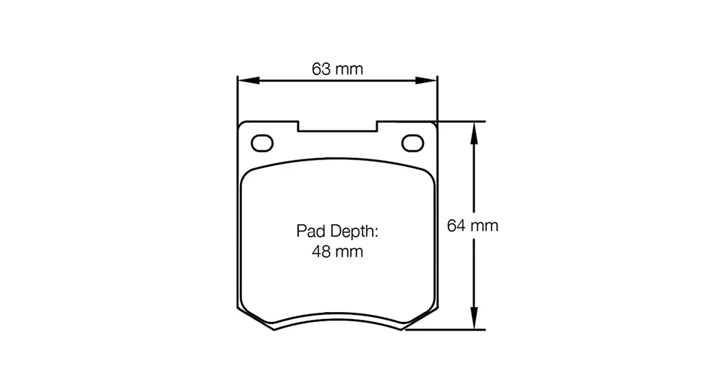 Pagid Racing Brake Pads No. 3190