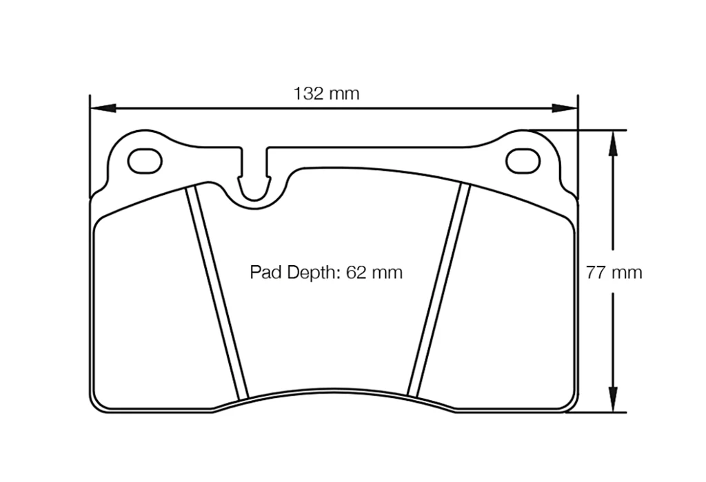 Pagid Racing Brake Pads No. 4906 (Rear)