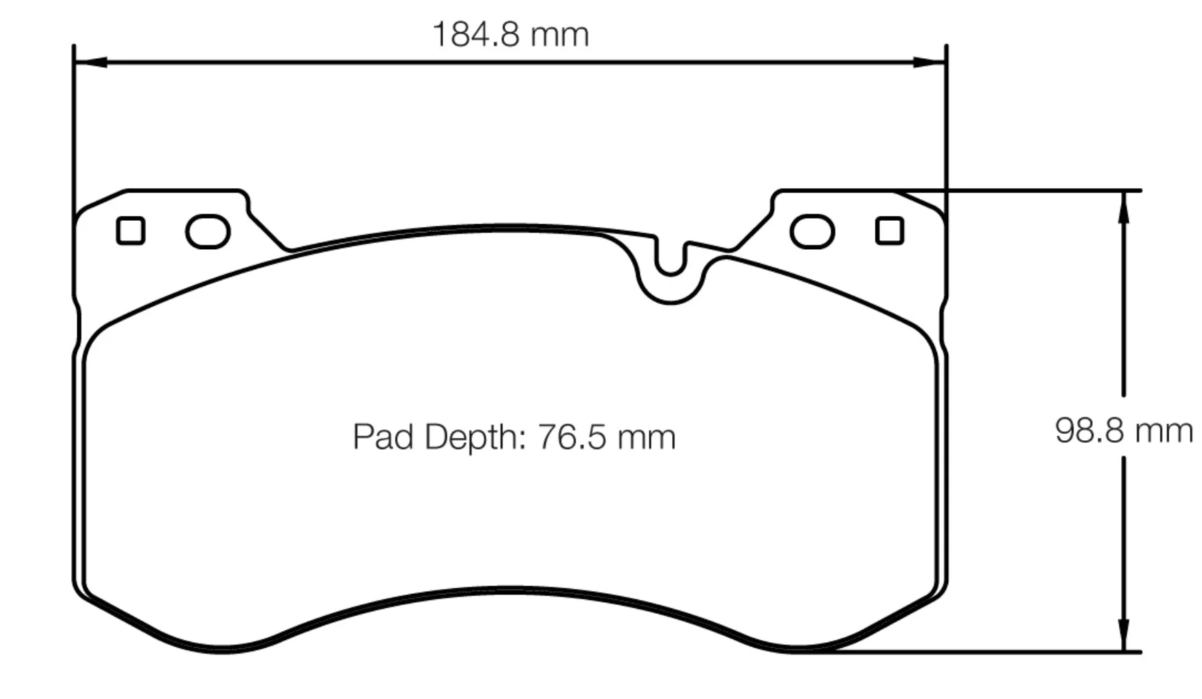 Race Technologies RE10 Brake Pad 2466.20.RE10 (Front)
