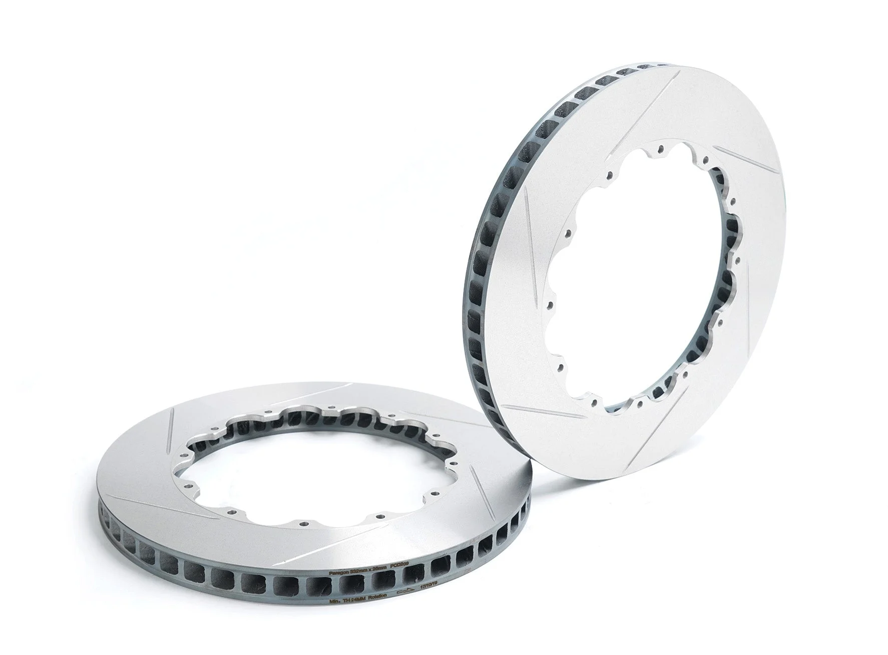 Paragon Performance Rotor Rings 332mm x 26mm (13.07" x 1.02") – P.C.D. 209mm – D50