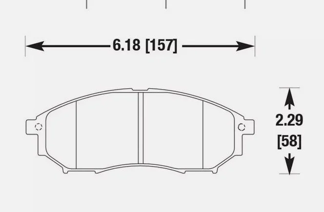 Hawk Performance HB387 Series Brake Pad