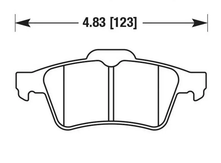 Hawk Performance HB478 Series Brake Pad