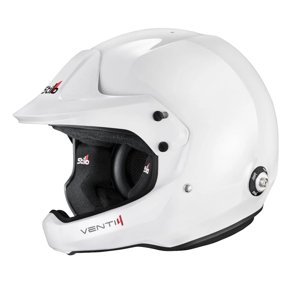 Stilo Venti4 WRC Composite White SA2025 FIA 8859 Rally Helmet