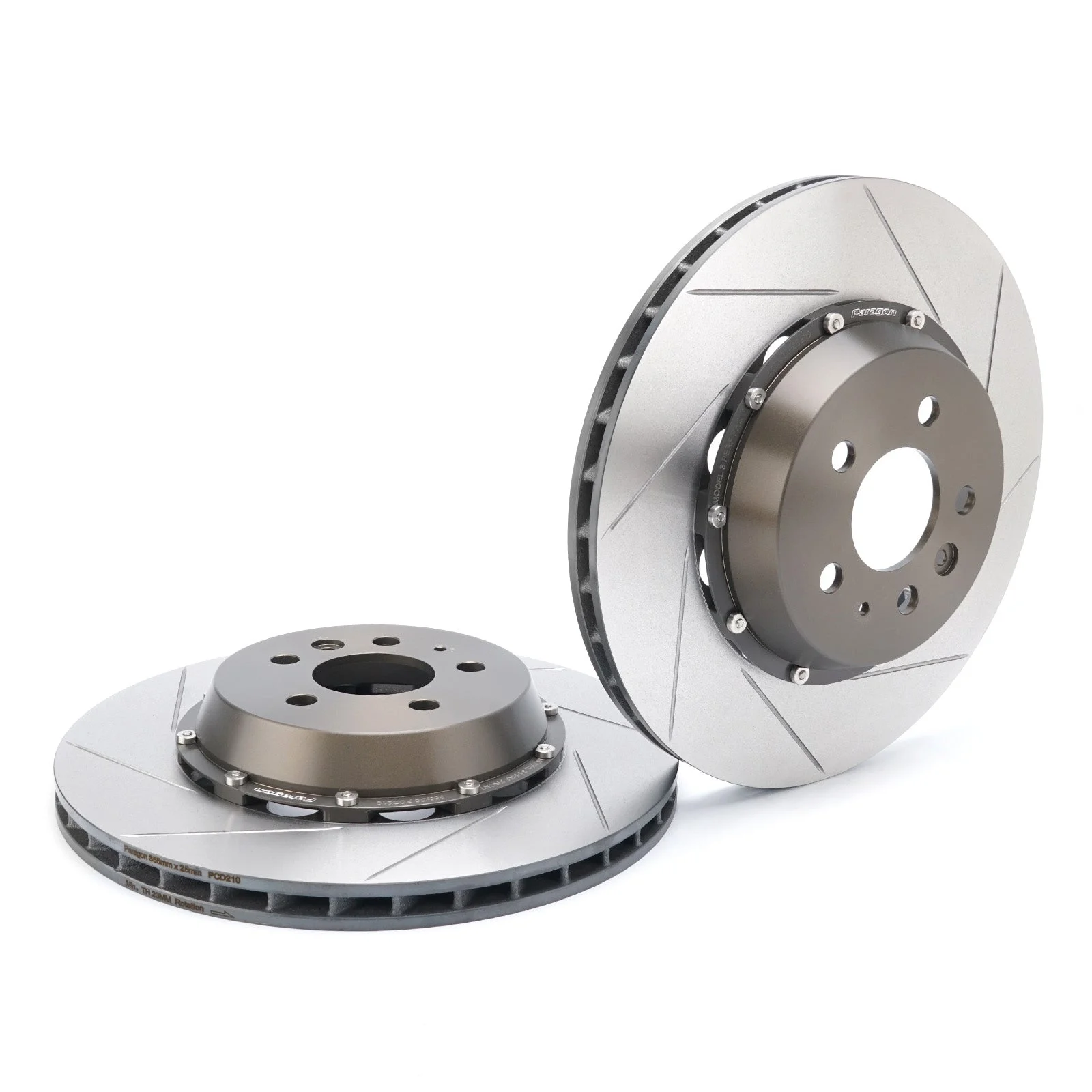 Tesla Model 3 AWD Performance / Model Y (Front Pair) Performance 2-Piece Rotors + Optional Pad Bundle
