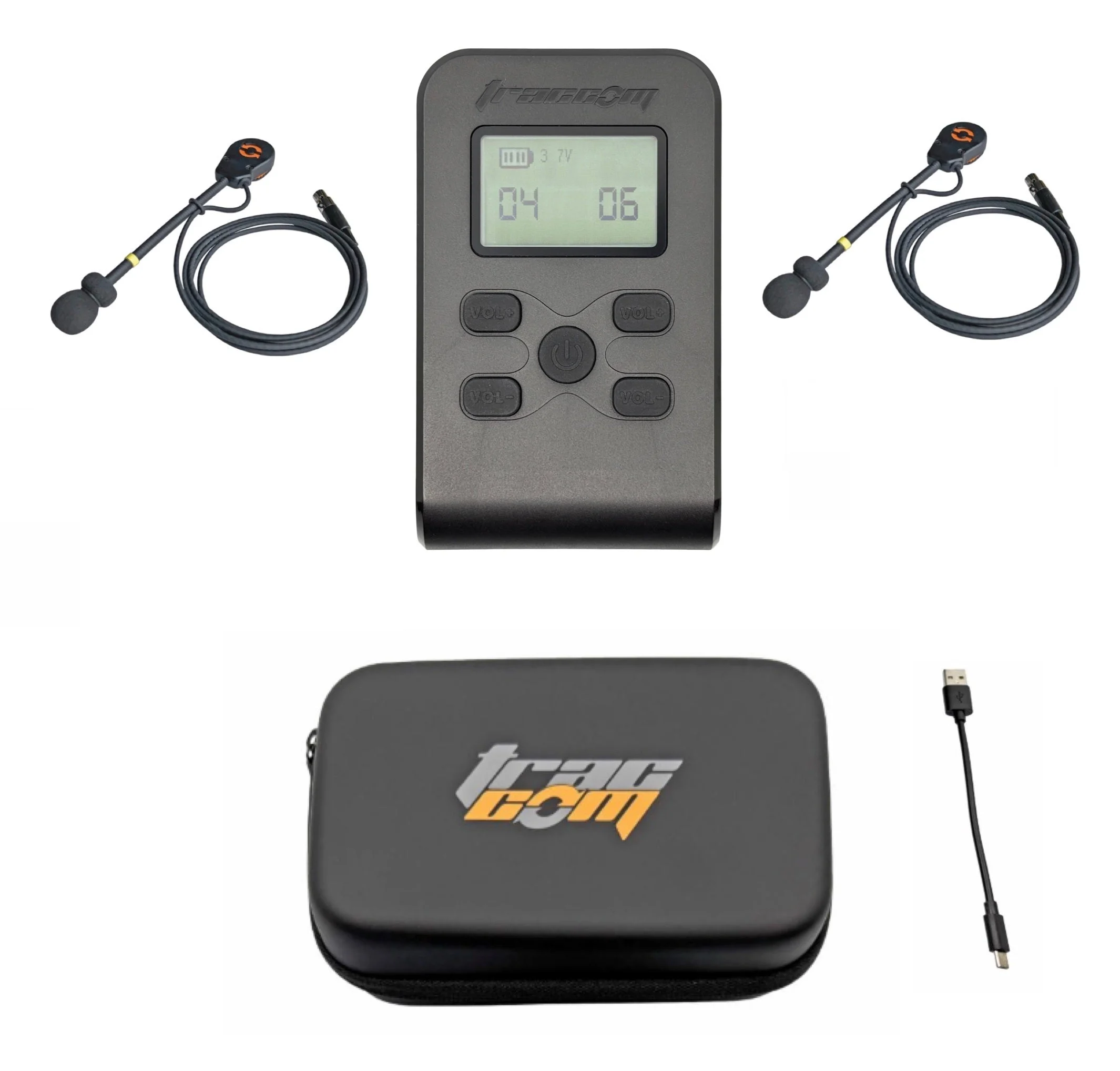Trac-Com V4 Dual Headset Intercom System