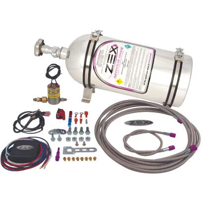 ZEX Nitrous System ZEX Diesel - 82028P - Polished Bottle W/Digital WOT Switch