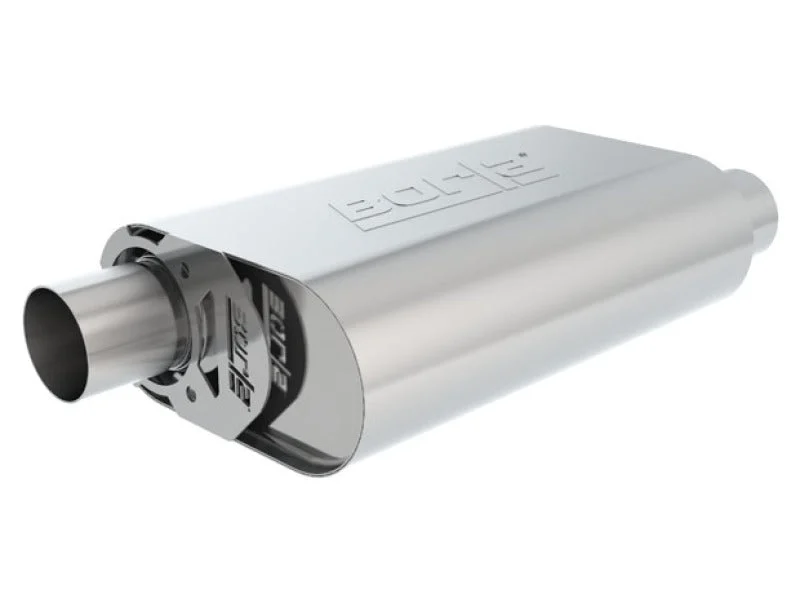Borla CrateMuffler 2.25in Offset-In/Offset-Out in S-Typein Stock Sbf 289/302/351