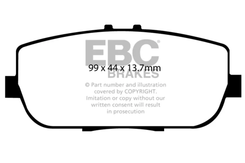 EBC - Rear Redstuff Pad PN DP31775C