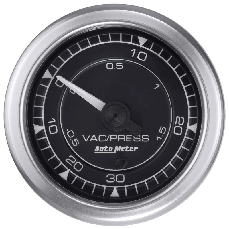 Autometer Chrono 2-1/16in 30INHG-30PSI Vacuum/Boost Gauge