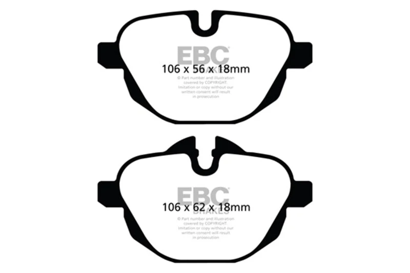 EBC - Rear Greenstuff Pad PN DP22047