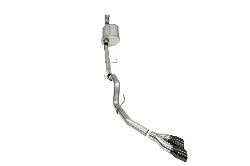 Corsa 2021-2025 Ford F-150 SuperCab/6.5in Bed 5.0L V8 Sport Cat-Back Single Side Exit-Black PVD