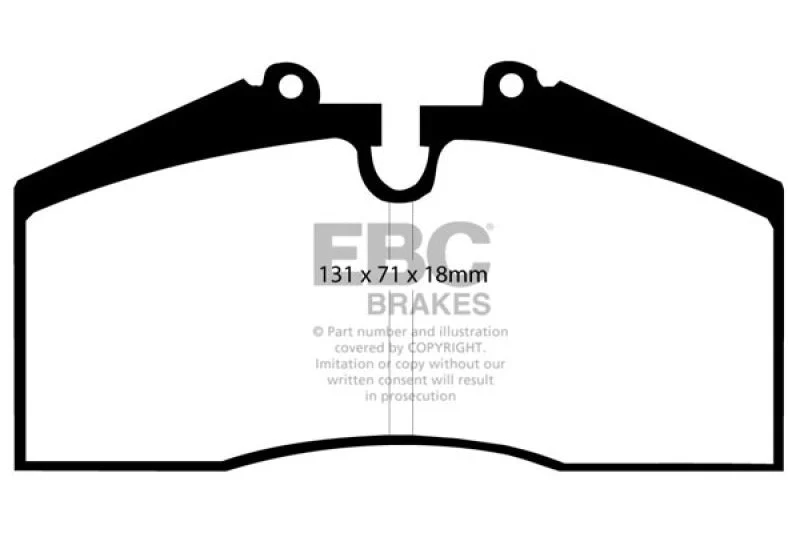 EBC - Rear Yellowstuff Pad PN DP4767R