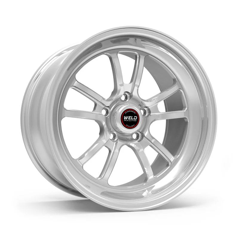 Weld S70 18x9 / 5x4.75 BP / 5.2in. BS Polished Wheel (Low Pad) - Non-Beadlock