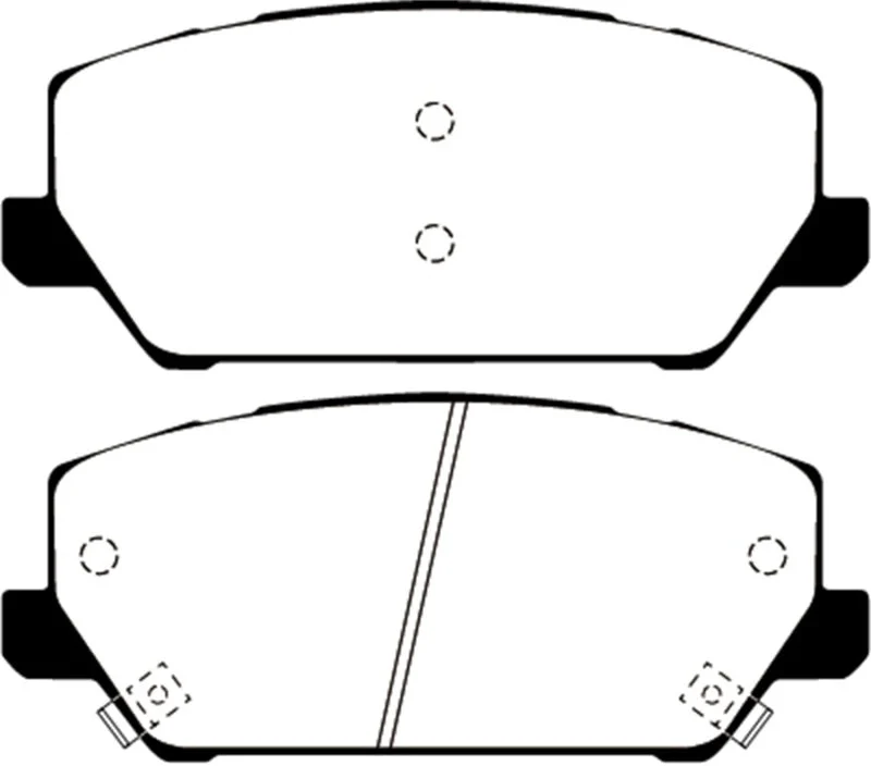 EBC - Front Greenstuff Pad PN DP22343