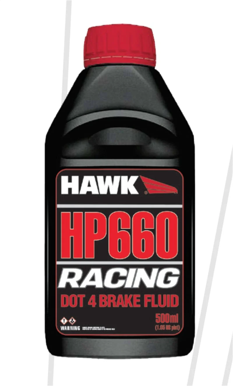 Hawk Performance Race HP660 DOT 4 Brake Fluid - 500ml Bottle