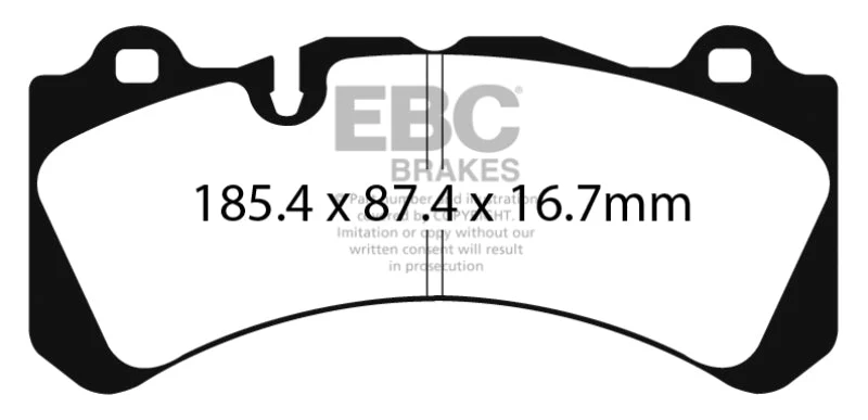 EBC - Front Yellowstuff Pad PN DP4071R