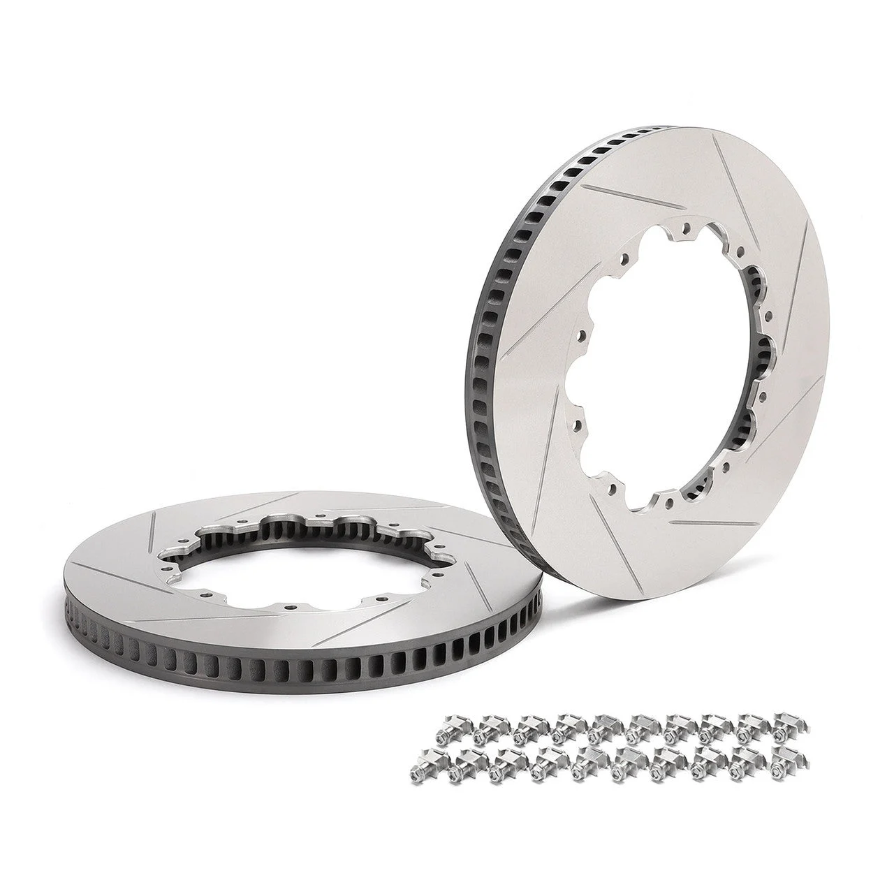 14.2" Replacement Rotors for 15+ Dodge Charger/Challenger Scat Pack, SRT Demon/Super Stock - Front Pair - FOR FOUR PISTON CALIPERS