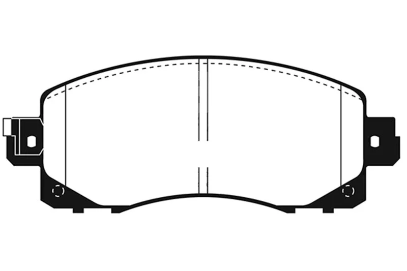 EBC - Front Greenstuff Pad PN DP22330