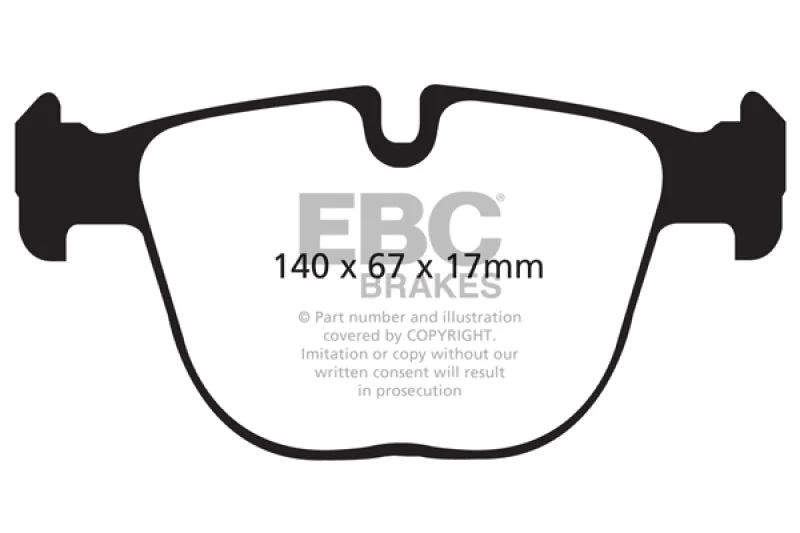 EBC - Rear Redstuff Pad PN DP32008C