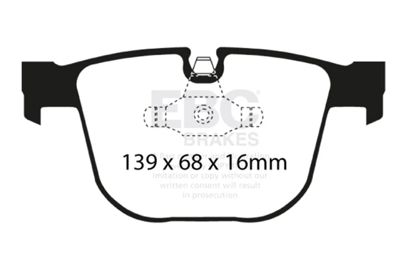 EBC - Rear Yellowstuff Pad PN DP41451R