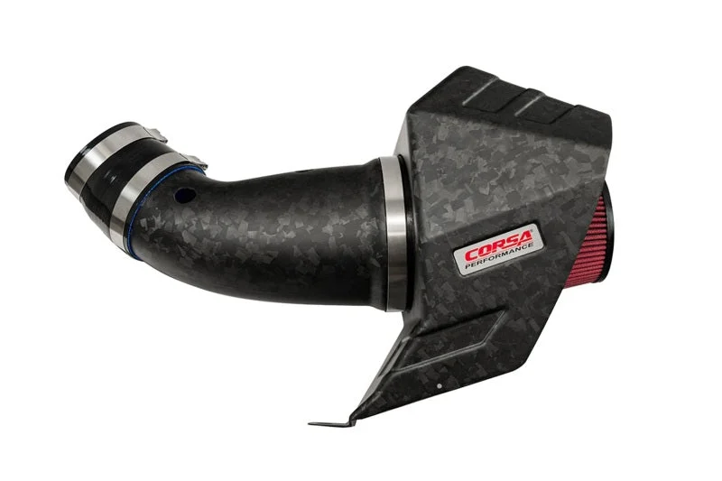Corsa 2020-2025 Dodge Durango SRT Hellcat Carbon Fiber Air Intake w/ DryTech Forged CF - Black