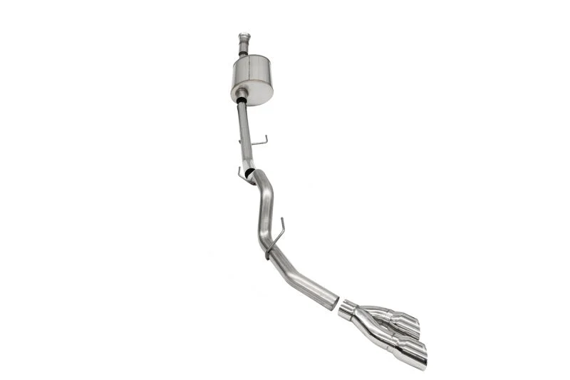 Corsa 2021-2025 Ford F-150 SuperCab/6.5in Bed 5.0L V8 Sport Cat-Back Single Side Exit-Polished