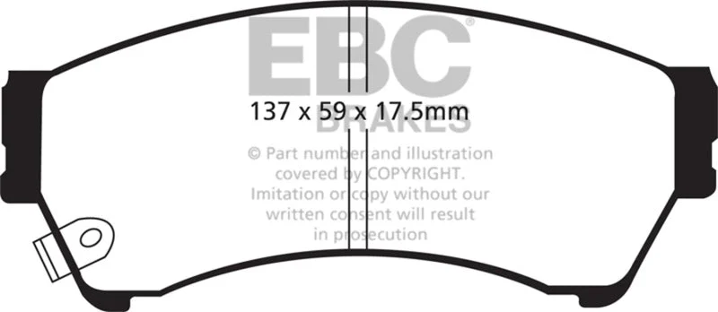 EBC - Front Yellowstuff Pad PN DP41765R