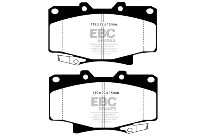 EBC - Front Greenstuff Pad PN DP6992