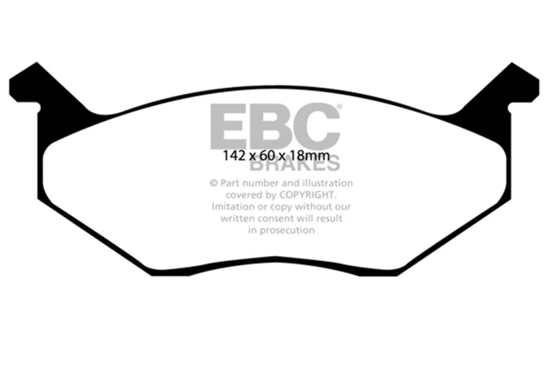 EBC - Front Yellowstuff Pad PN DP4678R