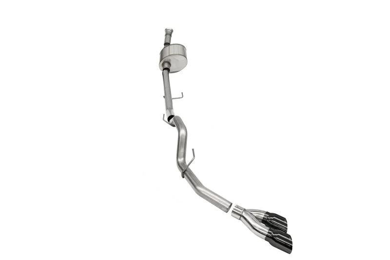 Corsa 2021-2025 Ford F-150 Regular Cab/ 8in Bed 5.0L V8 Xtreme Cat-Back Single Side Exit-Black PVD