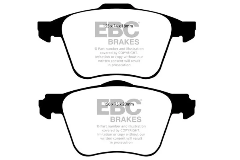EBC - Front Yellowstuff Pad PN DP41914R