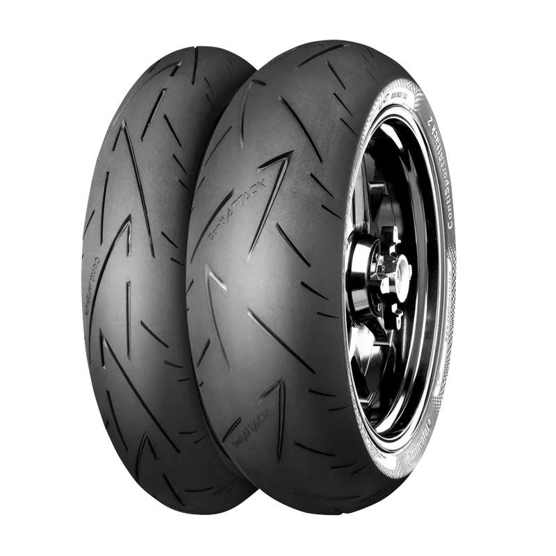Continental  ContiSportAttack 2  -  120/70 ZR 17 M/C (58W) TL  Front